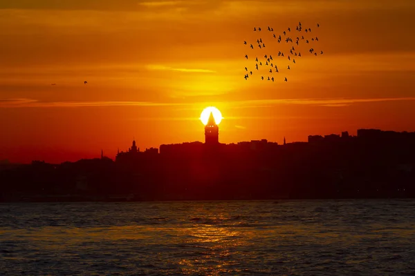 Menara Galata Turki Istanbul — Stok Foto