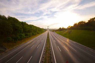 Boğaziçi Köprüsü'nde uzun pozlama