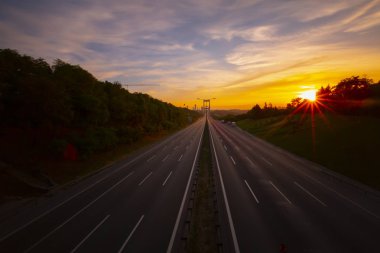 Boğaziçi Köprüsü'nde uzun pozlama