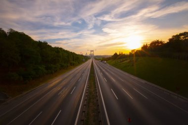 Boğaziçi Köprüsü'nde uzun pozlama