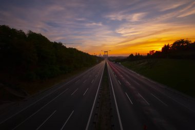 Boğaziçi Köprüsü'nde uzun pozlama