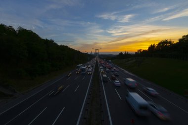 Boğaziçi Köprüsü'nde uzun pozlama