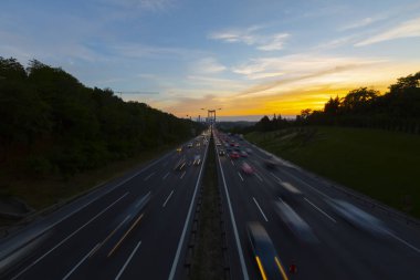 Boğaziçi Köprüsü'nde uzun pozlama