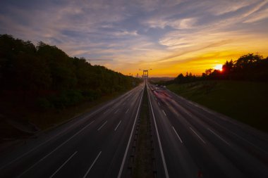 Boğaziçi Köprüsü'nde uzun pozlama