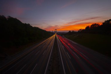 Boğaziçi Köprüsü'nde uzun pozlama
