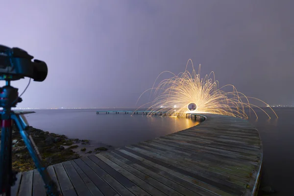 Sekapark Izmit Kocaeli Hermoso Parque Natural Costa Vista Mar Atardecer — Foto de Stock