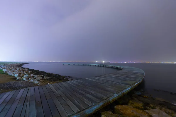 Sekapark Izmit Kocaeli Schöner Naturpark Meeresufer Sonnenuntergang Mit Meerblick Der — Stockfoto