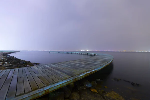 Sekapark Izmit Kocaeli Belo Parque Natural Litoral Pôr Sol Vista — Fotografia de Stock