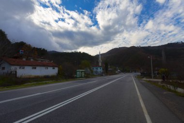 Göynük, Bolu'nun tarihi bir ilçesidir - Türkiye. Geleneksel Osmanlı evleri. Güzel eski evleri ile ünlü bir yer.