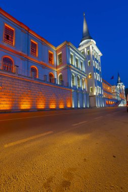 Kuleli Askeri Lisesi, Istanbul, Türkiye. Kuleli Askeri Lisesi Binası, başlangıçta Kuleli Süvari Kışlası, Osmanlı Ermeni mimar Garabet Balyan'la birlikte ve onun const tarafından tasarlanmıştır