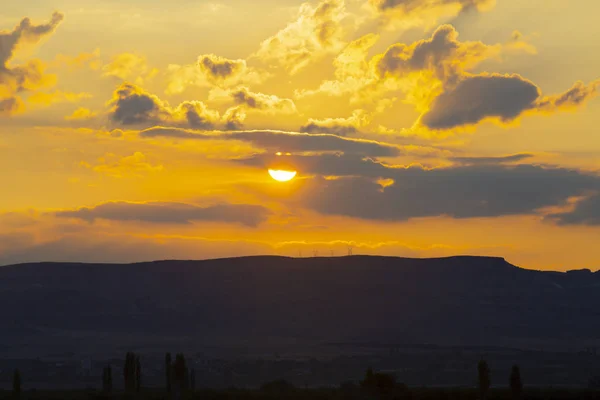 Πανέμορφο Τοπίο Και Sultanmarshes Παράδεισος Πουλιών Δίπλα Στο Αργαίου Όρους — Φωτογραφία Αρχείου