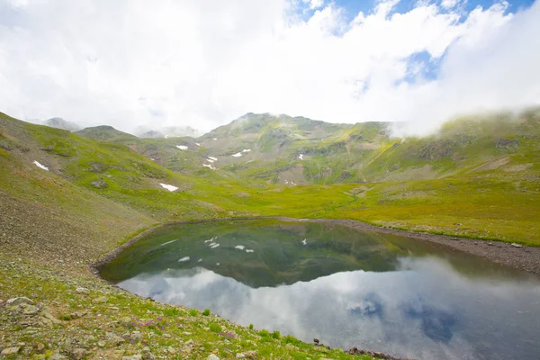 Meseta Ambarli Lago Peces Rize — Foto de Stock