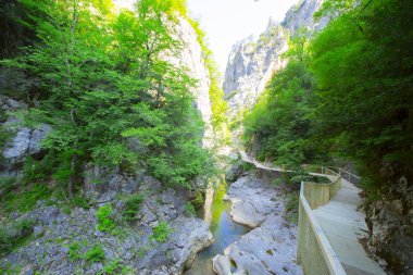 Kastamonu ilinde Kure dağlarında Valla Kanyonu, Türkiye