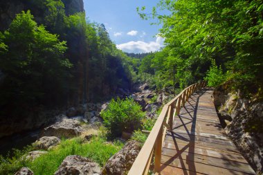Kastamonu ilinde Kure dağlarında Valla Kanyonu, Türkiye