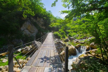 Kastamonu ilinde Kure dağlarında Valla Kanyonu, Türkiye