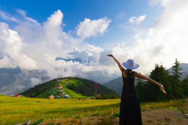 Türkiye'de Kaçkar Dağları'nda Pokut Platosu