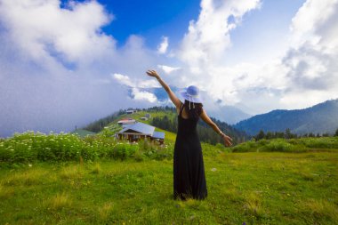 Türkiye'de Kaçkar Dağları'nda Pokut Platosu