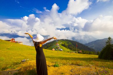 Türkiye'de Kaçkar Dağları'nda Pokut Platosu