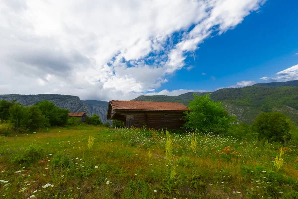 Canhão Valla Nas Montanhas Kure Província Kastamonu Turquia — Fotografia de Stock