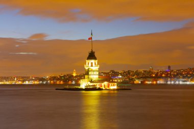 Maidens Tower Gece Pozlama