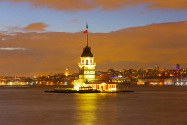 Maidens Tower Gece Pozlama