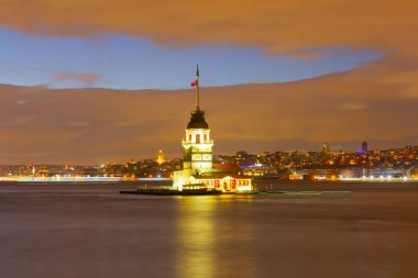 Maidens Tower Gece Pozlama