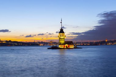 Maidens Tower Gece Pozlama