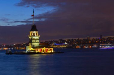 Maidens Tower Gece Pozlama