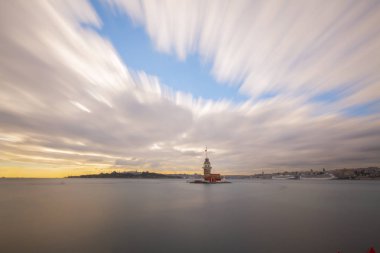 Maidens Tower Sunset ./ Türkiye .