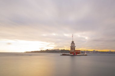 Maidens Tower Sunset ./ Türkiye .