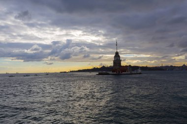 Maidens Tower Sunset ./ Türkiye .