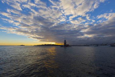Maidens Tower Sunset ./ Türkiye .