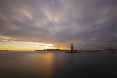 Maidens Tower Sunset ./ Türkiye .