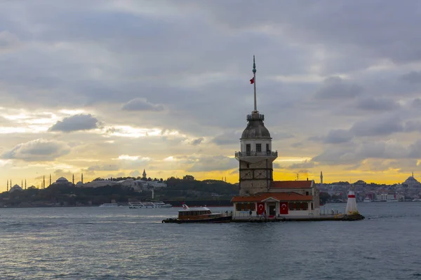 Maidens Tower Sunset ./ Türkiye .