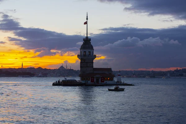 Maidens Tower Sunset ./ Türkiye .