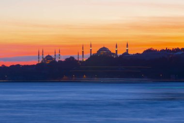 Maidens Tower Sunset ./ Türkiye .