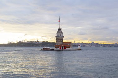 Maidens Tower Sunset ./ Türkiye .