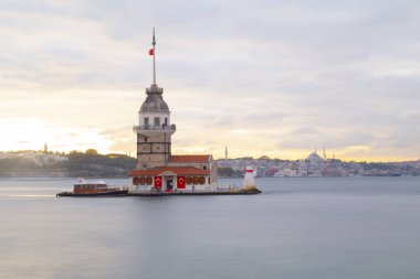 Maidens Tower Sunset ./ Türkiye .
