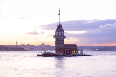 Maidens Tower Sunset ./ Türkiye .