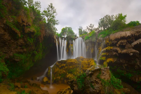 Amazing View Yerkopru Waterfall Konya Turkey — Stock Photo, Image