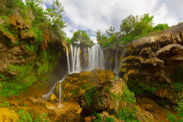 Incredibile Vista Della Cascata Yerkopru Vicino Konya Turchia — Foto Stock