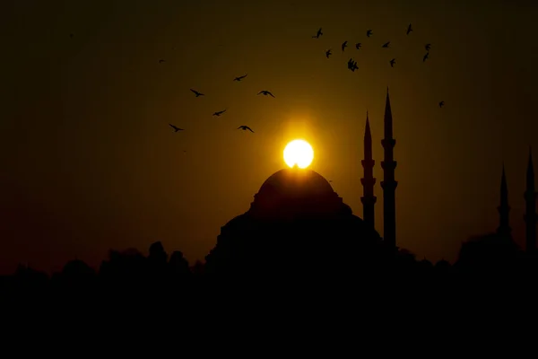 Нова Мечеть Yeni Cami Стамбул Туреччина — стокове фото