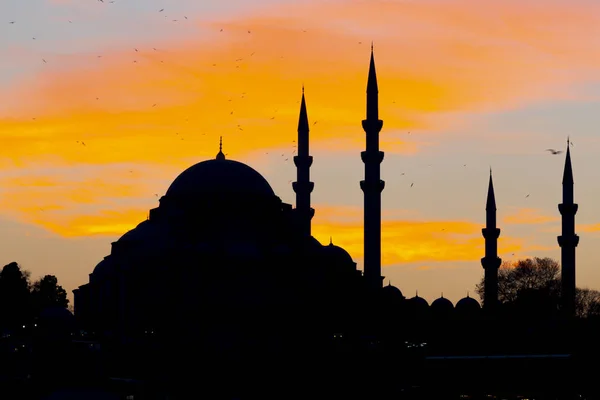 Moské Yeni Cami Istanbul Turkiet — Stockfoto