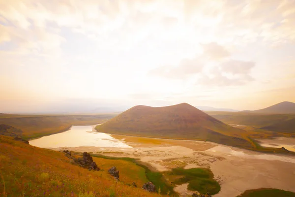 Meke Kratersee Bei Konya Türkei Naturlandschaft — Stockfoto