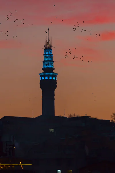 Beyazit Turm Istanbul Der Türkei — Stockfoto