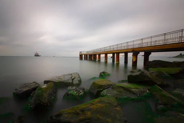 Menekse Costa Muelle Estambul — Foto de Stock