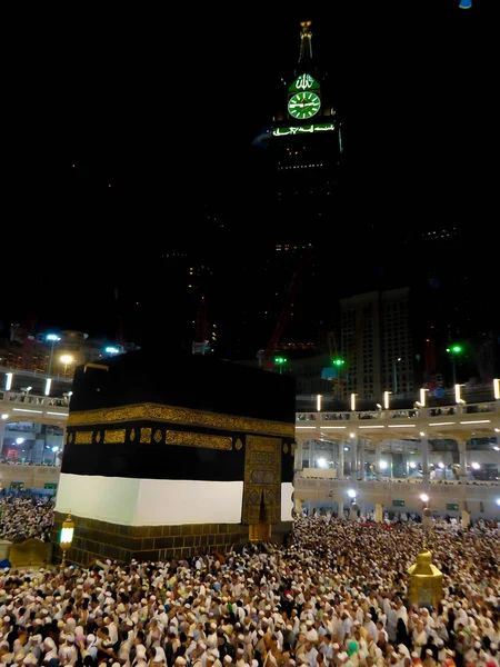 Mecca Szaúd Arábia May 2018 Szent Kaaba Központja Iszlám Található — Stock Fotó