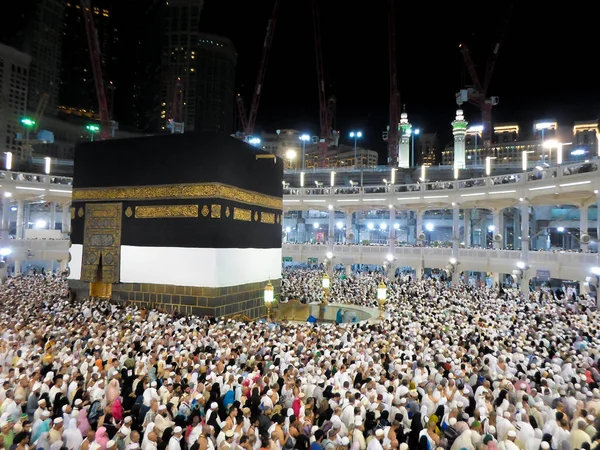 Mekka Saoedi Arabië Mei 2018 Heilige Kaaba Het Centrum Van — Stockfoto