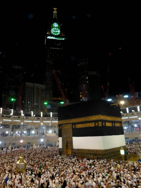 Mekka Arabia Saudyjska Maj 2018 Holy Kaaba Jest Centrum Islamu — Zdjęcie stockowe