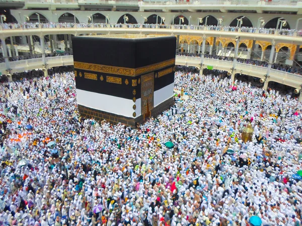 Mecca Suadi Arabia Activities Pilgrims Hajj Umra Masjidil Haram Holiest — Stock Photo, Image